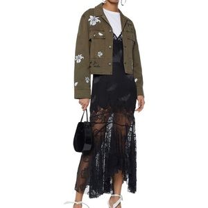 Cinq a Sept Cosette Embellished Military Jacket